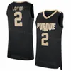 Heren Dames Kinderen College Basketball Purdue Boilermakers Jerseys 15 Zach Edey 3 Braden Smith 55 Lance Jones 5 Myles Colvin 2 Fletcher Loyer 23 Camden Heide University