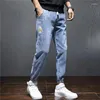 Pantalons pour hommes Jodimitty Classic Streetwear Casual Hommes Rubans Harem Jogging Mâle Slim Fit Printemps Cargo Multi-Poches Femmes Pantalon