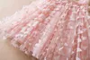 Abiti da ragazza Summer Bilby Dress Birthday Birthday Dress Wings Fairy Strap Farfalla Abito Mesh Abbigliamento per bambini Bambini adorabili D240425