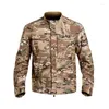 Vestes de chasse pour Sports de plein air, manteau de tir BDU, vêtements de Combat tactiques, veste Softshell de Camouflage