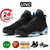 Jumpman 6 6s Toro Bravo Basketbalschoenen Heren Sneakers Bruin Kelp Geel Oker Reverse Oreo Aqua Bordeaux UNC Georgetown Cool Grijs Zwart Cat Olive Sport Trainers