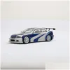 Diecast Model Cars GP en stock 1/64 M3 GTR E Juego Protagonista Aleación Ama Car Collection Miniatura Carros Toys 230821 Drop Entrega Regalo OTU4L