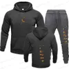 Männer Trainingsanzüge Neue Herbst Winter Männer Frauen Trainingsanzug Hoodies + Hosen 2Pcs Sets Anzug Mode Trend Hip Hop Y2K kleidung Sportswear Sweatshirts T240126