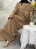 Ethnic Clothing Ramadan Eid Morocco Dress Muslim Women Abaya 2024 Prayer Long Sleeve Robe India Abayas Dubai Turkey Longue Vestidos Largos