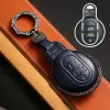 Porte-clés de voiture housse porte-coque pour BMW Mini Cooper Countryman F54 F57 F60 F56 F55 R55 R56 R57 R58 R59 R60 cuir véritable