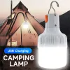 Utomhus USB -laddningsbara LED -lamplampor Hög ljusstyrka Emergency Light Hook Up Camping Fishing Portable Lantern Night Lights