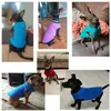 Vêtements pour chiens Vêtements pour animaux de compagnie en molleton doux pour petits chiens Veste de chien chaude d'hiver Chiot Chat Gilet avec anneau en D Manteau de bouledogue français Yorkie Chihuahua