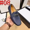 40Modello di grandi dimensioni Mocassini da uomo in vera pelle di vitello Blu-Rosso Scarpe eleganti da uomo firmate italiane di lusso fatte a mano Slip on Scarpe da sposa maschili Taglia 38-46