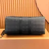 Unisex Travel Duffle Bag Designer Leather Weekender Tote Fashion Shoulder Handbags Zip Stängning | Stor kapacitet