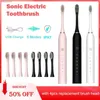 Tandenborstel Elektrische tandenborstel Slimme timing tandenborstel USB Oplaadbare tanden Schone Whitening Sonische tandenborstel met vervangende HeadL2401