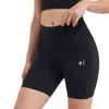 Alolulu Shorts femininos de ioga, fitness, corrida, exercício, casual, respirável, secagem rápida, slim fit, calças de segurança