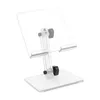 Tablet PC Stands Acrylic Transparent- Bracket Phone Tablet Pad Stand Desktop Tablets Holder Colorful and Stable Base Foldable Portable LX9A YQ240125