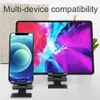 Tablet PC Stands Tablet PC Stands Tablet Stand Adjustable Aluminum Desktop Stand Holder Dock Compatible Tablet for IPad 7.9 9.7 10.5 11 Phone Holder for YQ240125