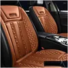 Car Seat Covers Ers 12V Heated Cushion Winter Warm Heater Er Warmer Heating Pads Accessories Drop Delivery Automobiles Motorcycles Int Otyn7