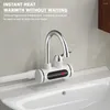 Kitchen Faucets Electric Instant Heating Water Faucet Heater Temperature Digital Display Cold Mixer Tap Supplies