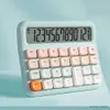 Calculatrices Calculatrice de bureau alimentée par batterie Calculatrice de finances étudiante portable avec écran LCD Bureau à piles pour le bureau