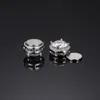 New Fashion Men Women Fashion 925 Sterling Silver Gold Plated 0.5ct 1ct 2ct Moissanite Magnetic Studs Earrings Nice Gift