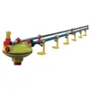 Round pipe joint drinkers high quality automatic chicken drinker for poultry farm waterline