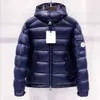 Designer Down Cotton Jacket lappad broderi bokstavficka vinter kvinnor gata kläd ansikte utomhus varma klädrockar mäns puffer