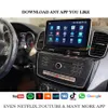 Reproductor multimedia para coche de 9 pulgadas para Mercedes Benz GLE GLS 2016-2019 Android 13 Navegación GPS CarPlay inalámbrico y AndroidAuto GPS Radio Estéreo Unidad principal DVD para coche