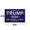 Donald Trump 2024 Patchs de broderie Badge Patch Emblèmes Brassards tactiques Vêtements Accessoiresb Patchs 0126