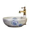 Torneiras para pia de banheiro Art Inter-Platform Basin Cabinet Washbasin Cerâmica