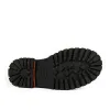 Bottines en cuir naturel faites à la main pour hommes, chaussures rétro de haute qualité, grande taille, printemps-automne, P25D50