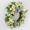 Decorative Flowers P82D Spring Bohemian Rose Crowns Wreath Beach Floral Wedding Charm