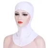 Vêtements ethniques Foulard pour femmes Hijabs Bandanas Chapeaux de prière Turban turc Wrap Foulards Foulard musulman Châle Undercap Skullcap