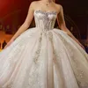 Ivoor Quinceanera jurk glitter Mexicaanse vestido de 15 anos applique kant kralen pailletten Sweet 16 verjaardagsfeestje jurk Pageant Miss