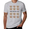 Polos masculinos estes pretzels sugam-bonito jack camiseta animal prinfor meninos kawaii roupas oversized t camisa masculina