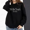 Erkek Hoodies Sweatshirts Vintage American Bayrağı Ben Bir Kızgın Off Offed American Women Sweatshirt Moda Uzun Kollu Out Pullover Üstler Hoodies T240126