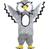 High Quality Custom Owl Mascot Costume Cartoon Character Outfit Suit Xmas Outdoor Party Festival Dress Promotional Advertising Clothings