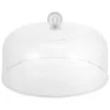 Ensembles de vaisselle décor Cover à poussière Dome Shape Lid Micro-onde Four transparent Round Protecteur