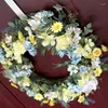 Decorative Flowers Floral Headwear Decoration 2024 Spring Flower Wreath Festival Headband Piece For Women