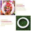 Band Rings Wreath Ring Craft Rings Circle Floral Polystyrene Round Shape White Circlesdiycrafts Base Mouldforms Garland Donuts 240125