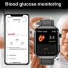 Altri orologi 2024 Nuovo acido urico Grasso nel sangue Smartwatch ECG + PPG Zucchero nel sangue Lipidi nel sangue Pressione sanguigna Monitor per la salute Sport Smart Watch per uomo 240125