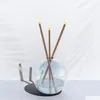 Ljusoljeljus - Odyssey Refillable Candle Steel Candlesticks Drop Delivery Home Garden Home Decor OT526