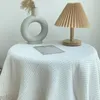 Table Cloth Lace Rectangular Tablecloth Khaki Round Cover Light Luxury And High-end Feeling Home Desk