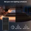 LED-Leuchtreklame MOES Wifi Smart Light Strip 16 Millionen RGB-Farbseillampe für TV-Hintergrundbeleuchtung Party-Dekoration Arbeit mit Alexa Google Home YQ240126