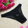 CLEVER-MENMODE Sexy Lingerie Men Mesh Underwear Briefs Open Front Penis Pouch Hole Hollow Out Transparent Panties Underpants 240124