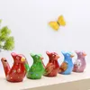 Creative Water Bird Whistle Ceramic Peafowl Lark Whistles Children Cartoon Animal-Whistles Retro Ceramics Craft Home Decoration T9I002564