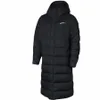 New Winter Sports Training Coat Unisex Warm Sports Coats Long Zipper Thermal Overcoat