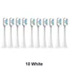 Toothbrush Replacement Brush Heads For Xiaomi Mijiat300/T500 Electric Toothbrush Soft Bristle Nozzles With Caps Sealed Package