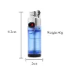 Butane Gas Type Lighter Refillable Ghost Flame Floating Flame Funny Magic Lighters Grinding Wheel Flint Cigarette Smoking Gadget Creative LL