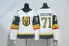 Erkekler Kadın Çocuk Müşteri Ed Adlads Vegas Altın Şövalyeler#29 Fleury/#81 Marchessault/#71 SSON/#88 Schmidt Green Gri Hokey Forması