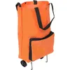 Storage Bags Tug Bag Portable Shopping Cart Foldable Grocery Collapsible Trolley