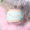 Décoration de fête Macaron couleur noël grande taille coloré vacances anniversaire belles décorations suspendues peintes boule d'arbre