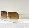 المصمم رجال كلاسيكيات طيار شمسي Sunclasses BV1065S Womens Metal Rectangle Frame Retro وصفة طبية نظارة شمسية صيد الأسماك مع الصندوق الأصلي