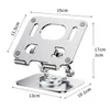 Supports pour tablette PC, support pivotant réglable pour iPad avec base rotative à 360 degrés, support de bureau pliable en aluminium, Compatible avec tous les YQ240125